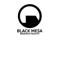 Свитшот хлопковый мужской Black Mesa: Research Facility, цвет: белый — фото 2