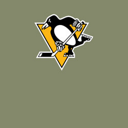 Свитшот хлопковый мужской Pittsburgh Penguins: Evgeni Malkin, цвет: авокадо — фото 2