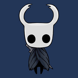 Свитшот хлопковый мужской Hollow Knight, цвет: тёмно-синий — фото 2