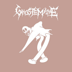 Свитшот хлопковый мужской Ghostemane, цвет: пыльно-розовый — фото 2