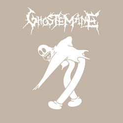 Свитшот хлопковый мужской Ghostemane, цвет: миндальный — фото 2