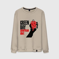 Мужской свитшот Green Day: American idiot