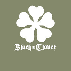 Свитшот хлопковый мужской Black Clover, цвет: авокадо — фото 2