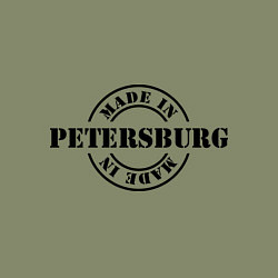Свитшот хлопковый мужской Made in Petersburg, цвет: авокадо — фото 2