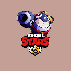 Свитшот хлопковый мужской Brawl Stars, цвет: пыльно-розовый — фото 2