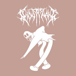 Свитшот хлопковый мужской GHOSTEMANE, цвет: пыльно-розовый — фото 2