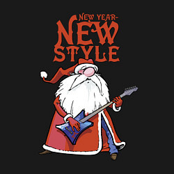 Свитшот хлопковый мужской New Year - new style!, цвет: черный — фото 2