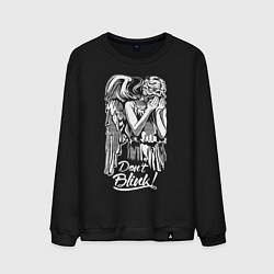 Мужской свитшот Don't Blink, Доктор Кто