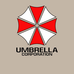 Свитшот хлопковый мужской UMBRELLA CORP, цвет: миндальный — фото 2