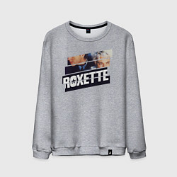 Свитшот хлопковый мужской Roxette, цвет: меланж