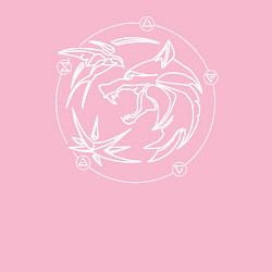 Свитшот хлопковый мужской The Witcher, цвет: светло-розовый — фото 2