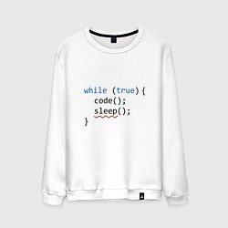 Мужской свитшот Code - sleep