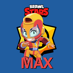 Свитшот хлопковый мужской BRAWL STARS MAX, цвет: синий — фото 2