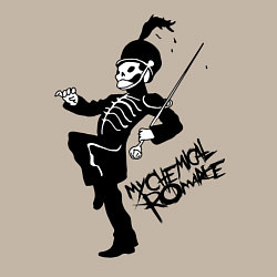 Свитшот хлопковый мужской My Chemical Romance, цвет: миндальный — фото 2