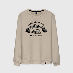 Мужской свитшот Горы зовут