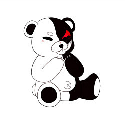Свитшот хлопковый мужской Monokuma, цвет: белый — фото 2