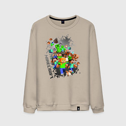 Мужской свитшот Minecraft