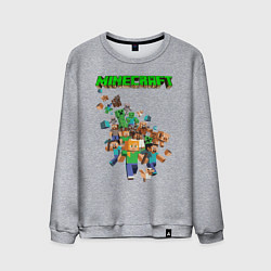 Мужской свитшот Minecraft