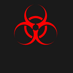 Свитшот хлопковый мужской BIOHAZARD, цвет: черный — фото 2