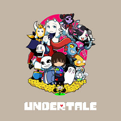 Свитшот хлопковый мужской UNDERTALE, цвет: миндальный — фото 2