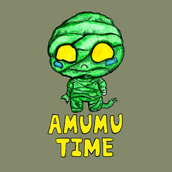 Свитшот хлопковый мужской Амуму, цвет: авокадо — фото 2