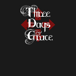 Свитшот хлопковый мужской Three Days Grace, цвет: черный — фото 2