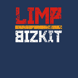 Свитшот хлопковый мужской LIMP BIZKIT, цвет: тёмно-синий — фото 2