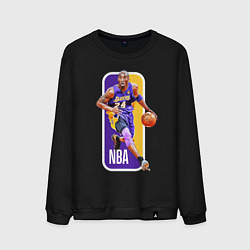Свитшот хлопковый мужской NBA Kobe Bryant, цвет: черный