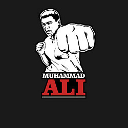 Свитшот хлопковый мужской Muhammad Ali, цвет: черный — фото 2