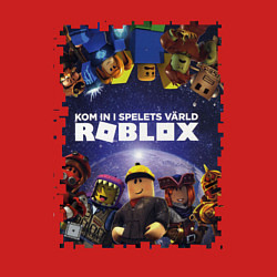 Свитшот хлопковый мужской ROBLOX, цвет: красный — фото 2