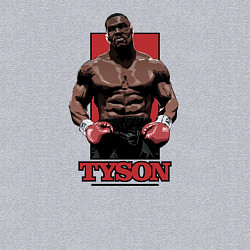 Свитшот хлопковый мужской Tyson, цвет: меланж — фото 2