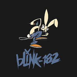 Свитшот хлопковый мужской BLINK-182, цвет: черный — фото 2