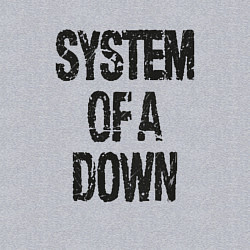 Свитшот хлопковый мужской System of a down, цвет: меланж — фото 2