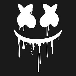 Свитшот хлопковый мужской Marshmello, цвет: черный — фото 2