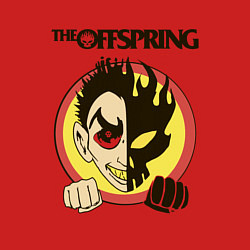 Свитшот хлопковый мужской The Offspring, цвет: красный — фото 2