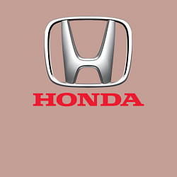 Свитшот хлопковый мужской HONDA, цвет: пыльно-розовый — фото 2