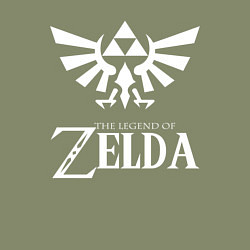 Свитшот хлопковый мужской THE LEGEND OF ZELDA, цвет: авокадо — фото 2