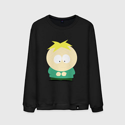 Свитшот хлопковый мужской South Park Баттерс, цвет: черный