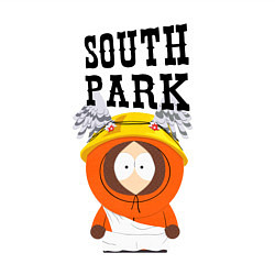 Свитшот хлопковый мужской South Park Кенни, цвет: белый — фото 2