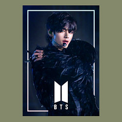 Свитшот хлопковый мужской BTS Black Swan, цвет: авокадо — фото 2