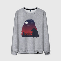 Мужской свитшот Медведь