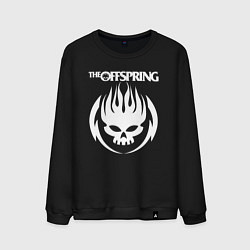 Свитшот хлопковый мужской THE OFFSPRING, цвет: черный