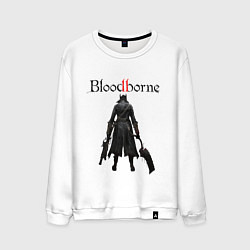 Свитшот хлопковый мужской Bloodborne, цвет: белый