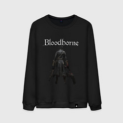 Свитшот хлопковый мужской Bloodborne, цвет: черный