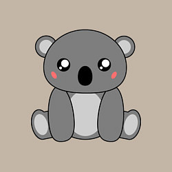 Свитшот хлопковый мужской Коала, цвет: миндальный — фото 2