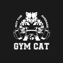 Свитшот хлопковый мужской GYM Cat, цвет: черный — фото 2