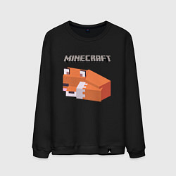 Свитшот хлопковый мужской MINERCRAFT, цвет: черный