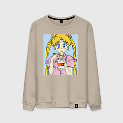 Мужской свитшот Sailor Moon Usagi Tsukino