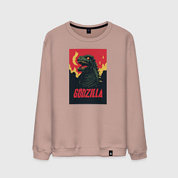 Мужской свитшот Godzilla