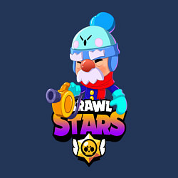 Свитшот хлопковый мужской BRAWL STARS GALE, цвет: тёмно-синий — фото 2